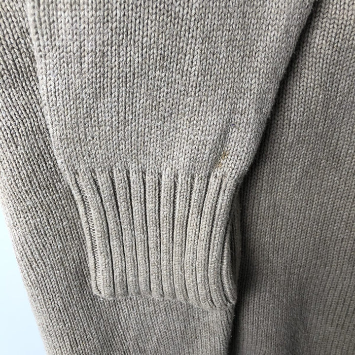 Ralph Lauren POLO by Ralph Lauren Cotton Knit Sweater Men's XXL cotton Beige type Vintage Second Hand