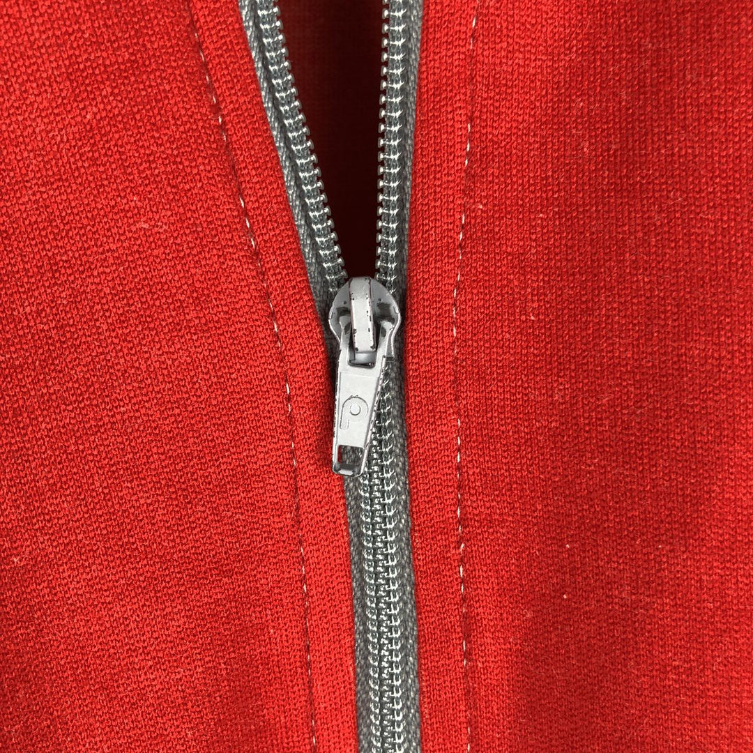 Vintage 1970'S Adidas track jacket, size M, men's Nylon pale white type Vintage Second Hand