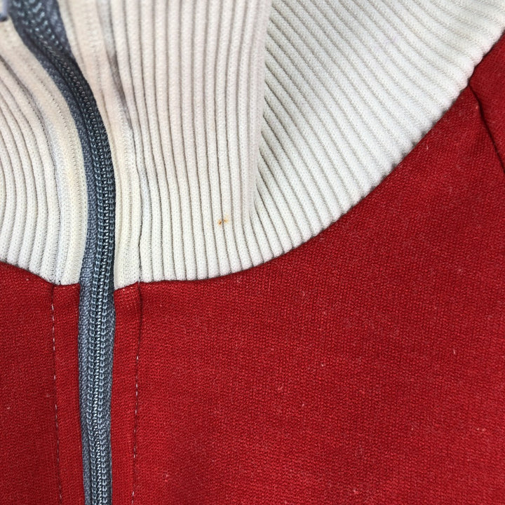 Vintage 1970'S Adidas track jacket, size M, men's Nylon pale white type Vintage Second Hand
