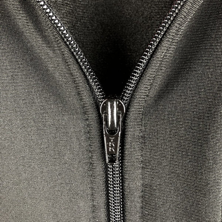 Vintage 90'S Nike silver tag track jacket, size M, men's unclear black type Vintage Second Hand