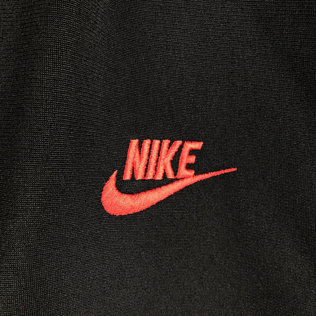 Vintage 90'S Nike silver tag track jacket, size M, men's unclear black type Vintage Second Hand