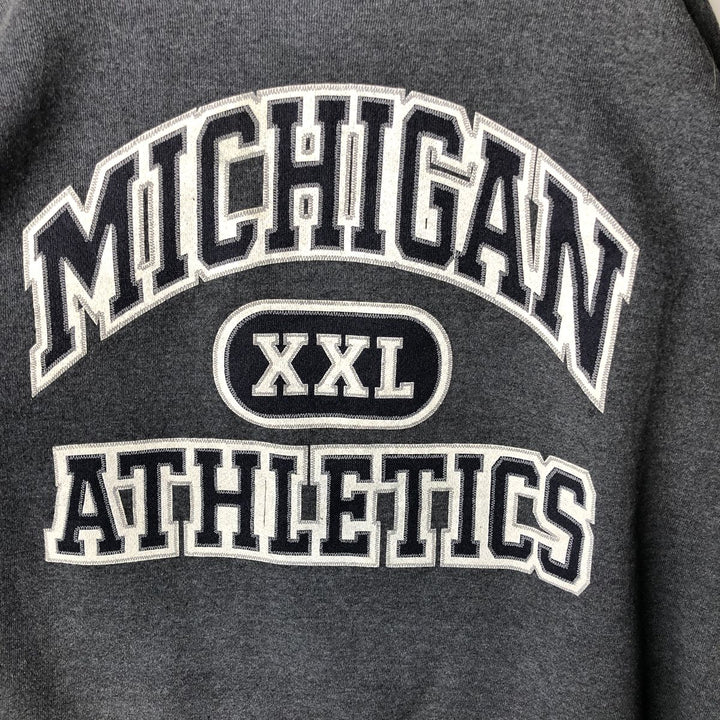 Vintage 90'S TNT by TRAU AND LOEVNER college sweatshirt, men's size XL cotton Charcoal Vintage Second Hand