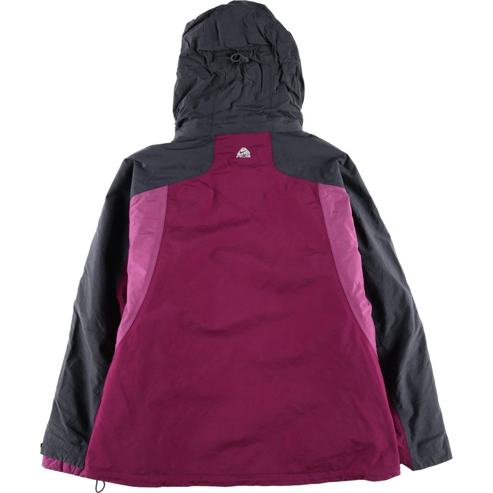 2000'S Nike ACG Padded Mountain Parka/Shell/Puffer Jacket, Women's XL Nylon purple type Vintage Second Hand