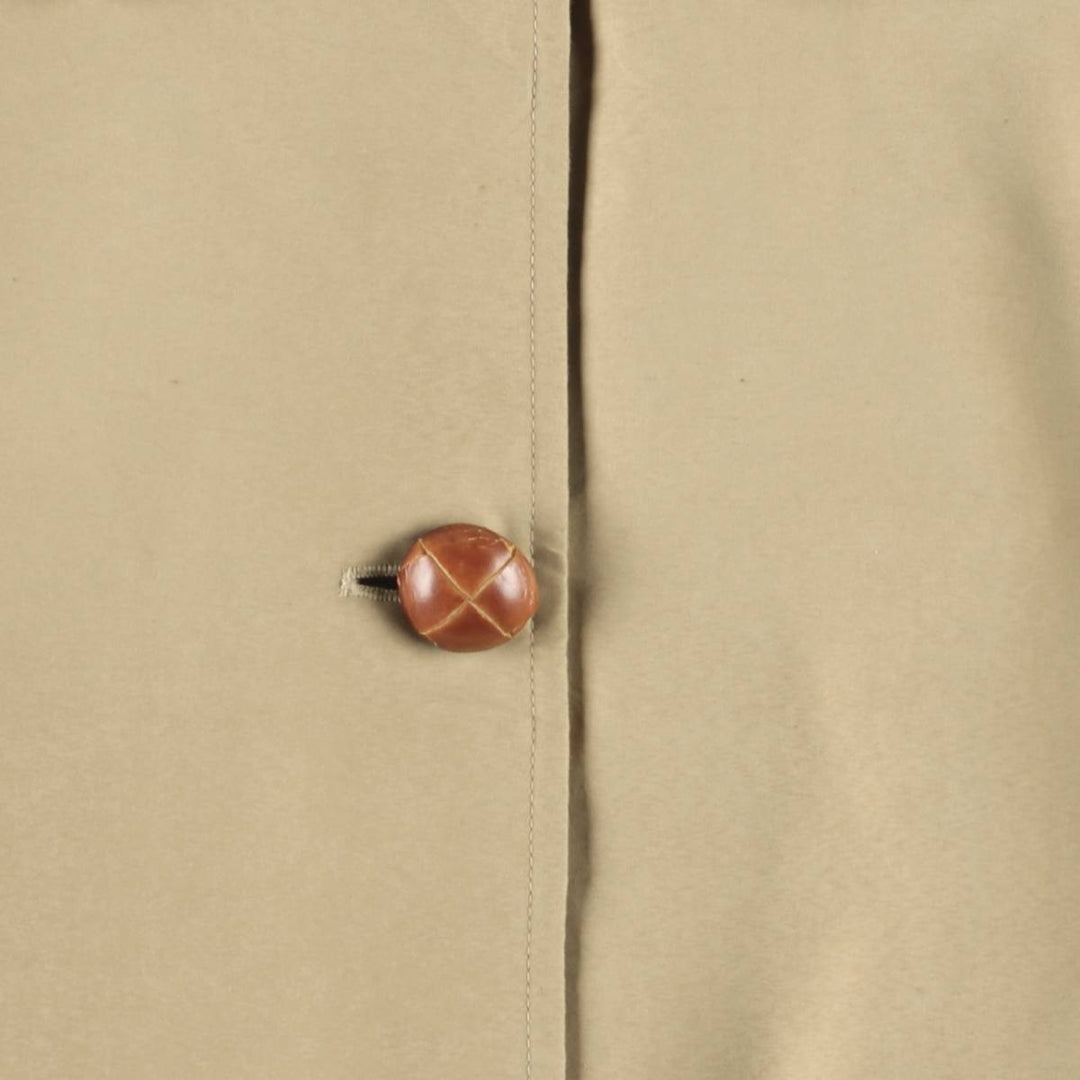 Burberry's Balmacaan Coat, Women's Size M polyester Beige type Vintage Second Hand