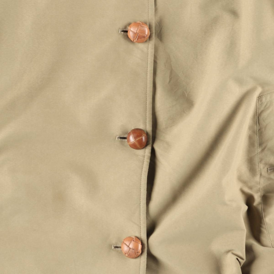 Burberry's Balmacaan Coat, Women's Size M polyester Beige type Vintage Second Hand