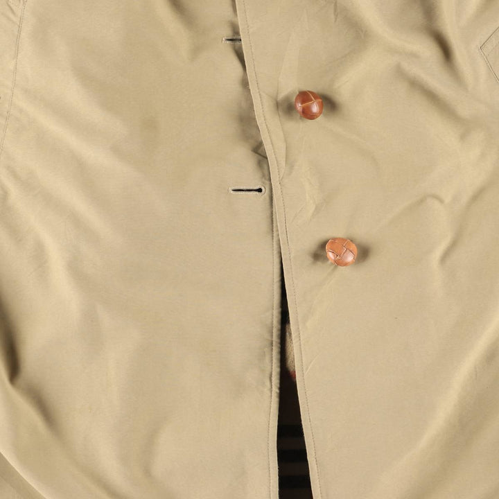 Burberry's Balmacaan Coat, Women's Size M polyester Beige type Vintage Second Hand