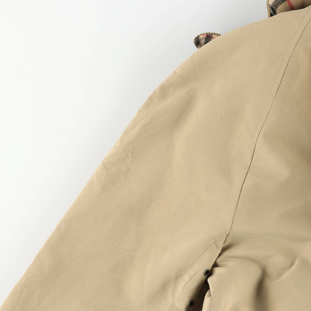 Burberry's Balmacaan Coat, Women's Size M polyester Beige type Vintage Second Hand