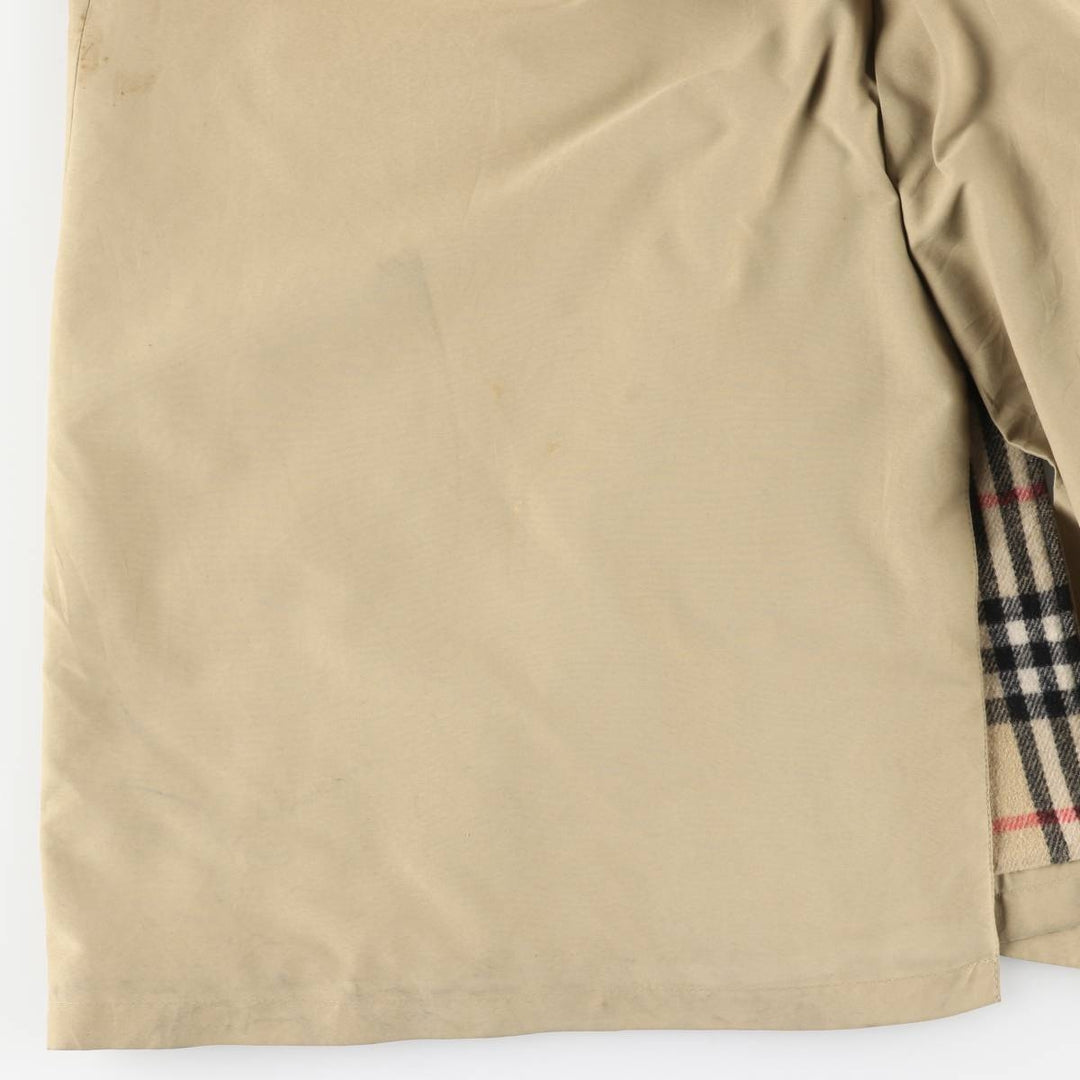 Burberry's Balmacaan Coat, Women's Size M polyester Beige type Vintage Second Hand