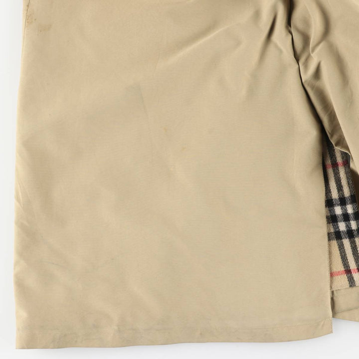 Burberry's Balmacaan Coat, Women's Size M polyester Beige type Vintage Second Hand