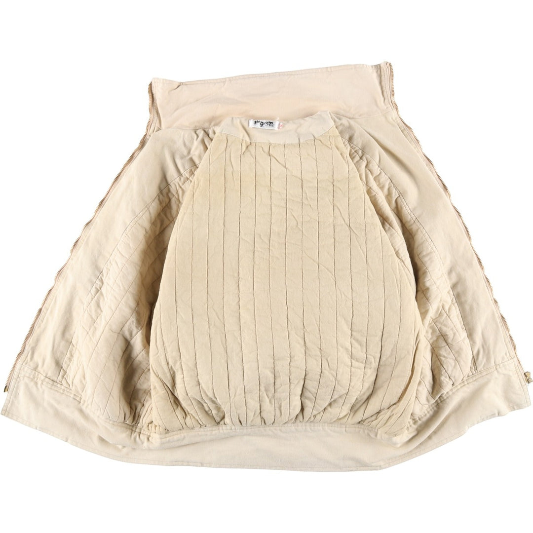 Hot Gossip Women's Padded Puffer Jacket, Size M unclear ivory Vintage Second Hand