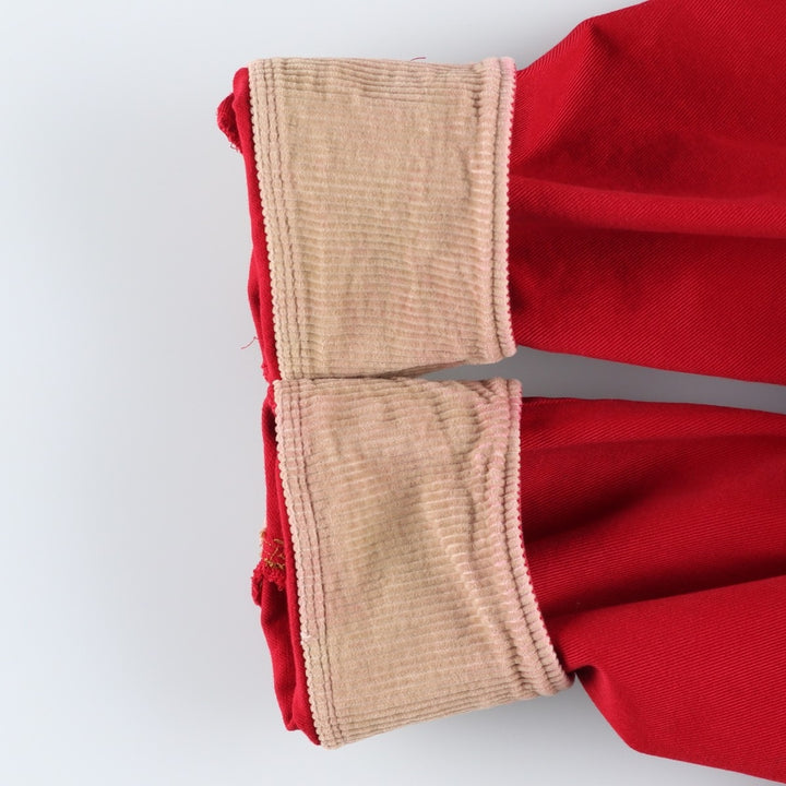 Ralph Lauren Jeans Co. denim coverall, women's size XL cotton red type Vintage Second Hand