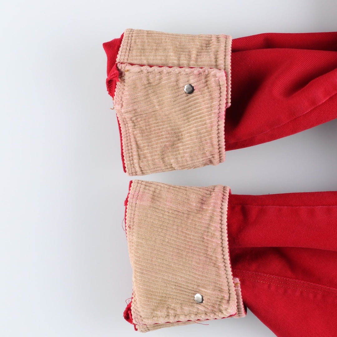 Ralph Lauren Jeans Co. denim coverall, women's size XL cotton red type Vintage Second Hand