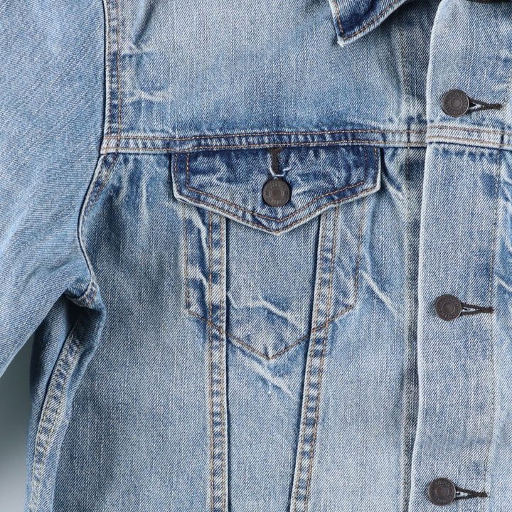 Levi's denim jacket, denim jacket, men's size L cotton blue type Vintage Second Hand