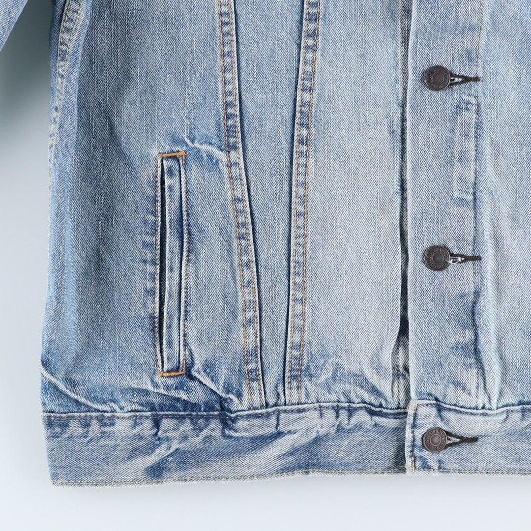 Levi's denim jacket, denim jacket, men's size L cotton blue type Vintage Second Hand