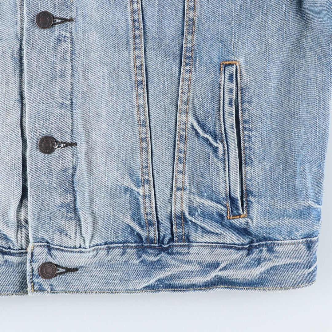Levi's denim jacket, denim jacket, men's size L cotton blue type Vintage Second Hand