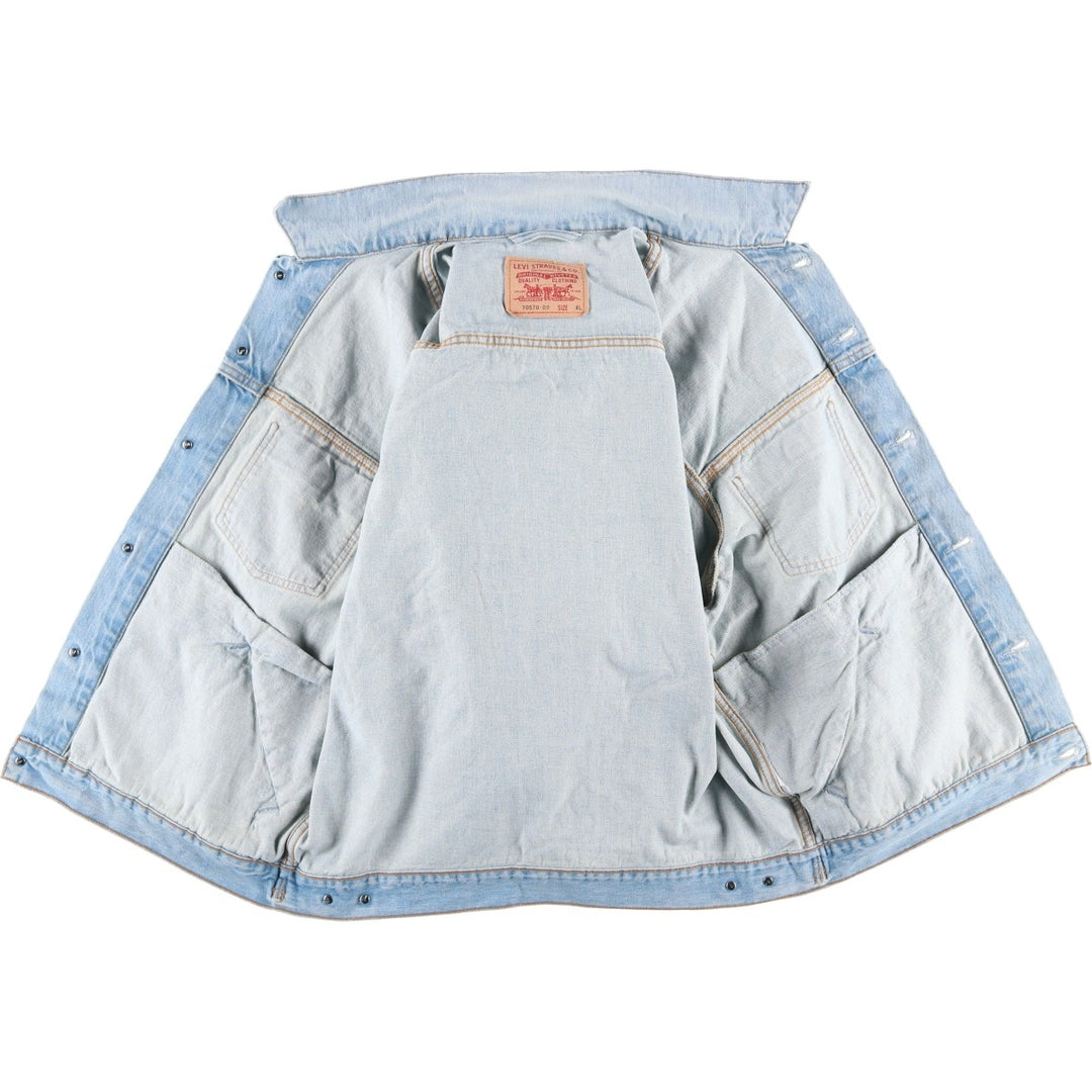 Levi's 70570 02 Denim Jacket, Men's XL unclear blue type Vintage Second Hand