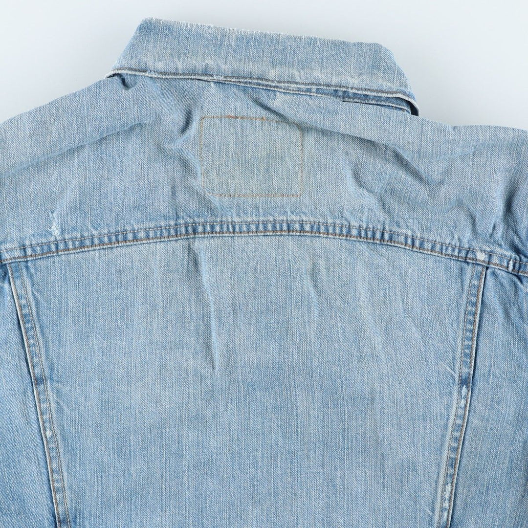 2000'S Levi's Slim Trucker Denim Jacket, Men's Size XL cotton blue type Vintage Second Hand