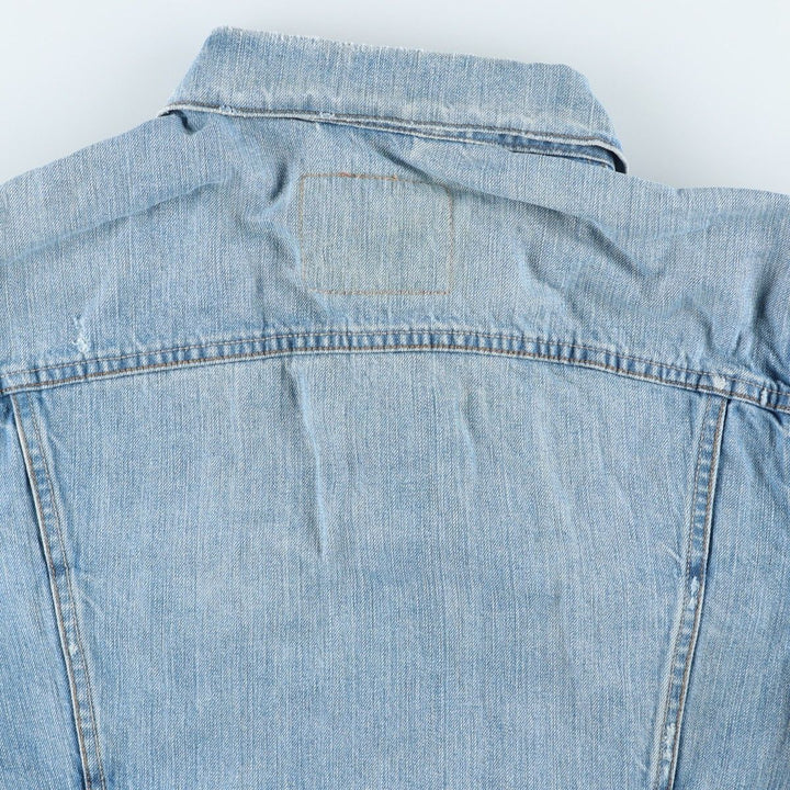 2000'S Levi's Slim Trucker Denim Jacket, Men's Size XL cotton blue type Vintage Second Hand