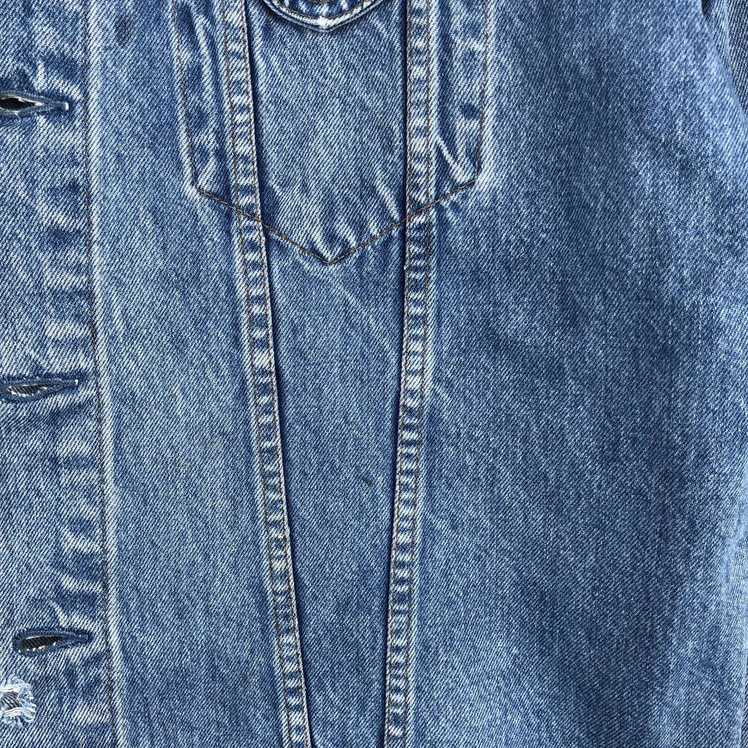 1990'S Vintage Levi's 75504-0212 Denim Jacket, Men's Size XL unclear blue type Vintage Second Hand
