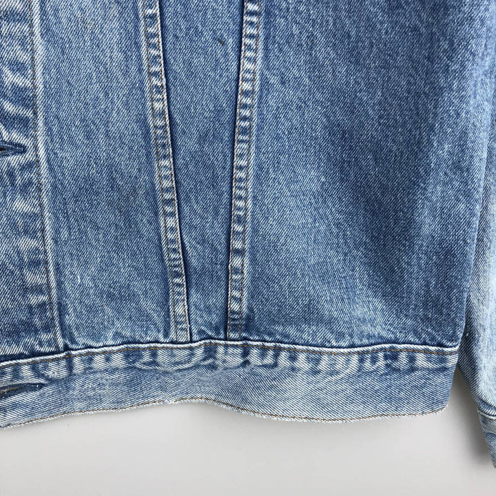 1990'S Vintage Levi's 75504-0212 Denim Jacket, Men's Size XL unclear blue type Vintage Second Hand