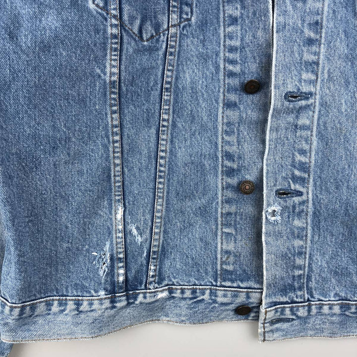 1990'S Vintage Levi's 75504-0212 Denim Jacket, Men's Size XL unclear blue type Vintage Second Hand