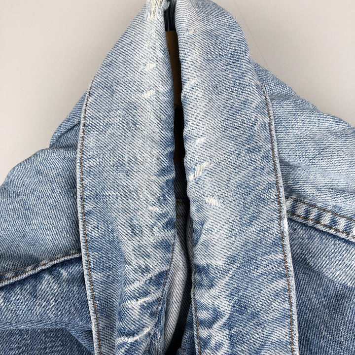 1990'S Vintage Levi's 75504-0212 Denim Jacket, Men's Size XL unclear blue type Vintage Second Hand