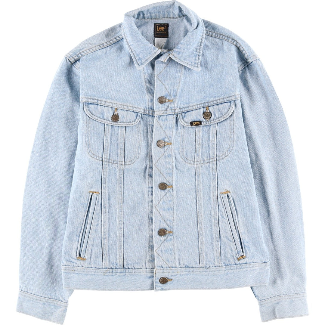 Vintage Lee denim jacket from the 1980'S to 1990s, made in the USA, size S. cotton blue type Vintage Second Hand