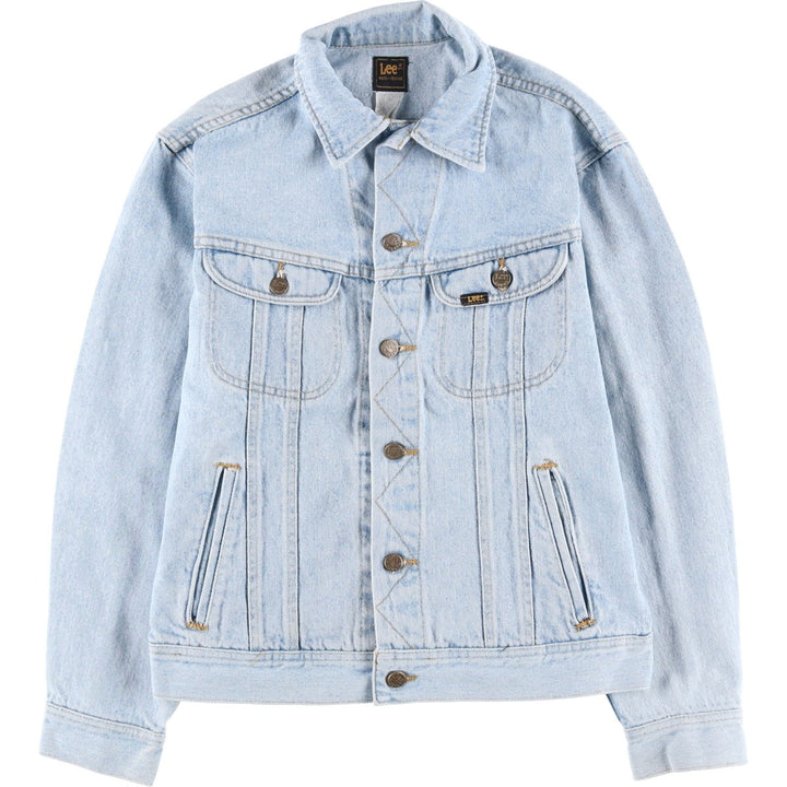 Vintage Lee denim jacket from the 1980'S to 1990s, made in the USA, size S. cotton blue type Vintage Second Hand