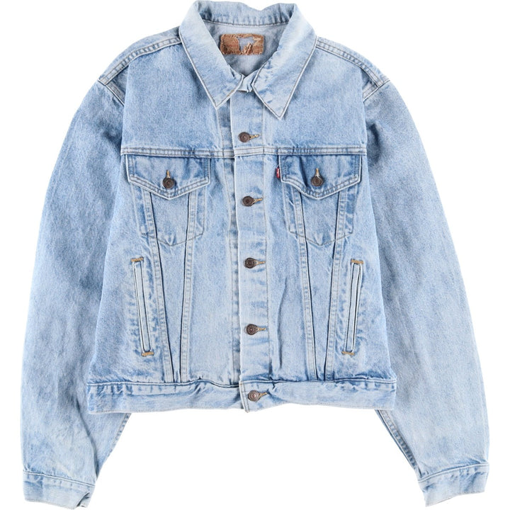 80'S Levi's denim jacket, denim jacket, made in the USA, men's size M, vintage cotton blue type Vintage Second Hand