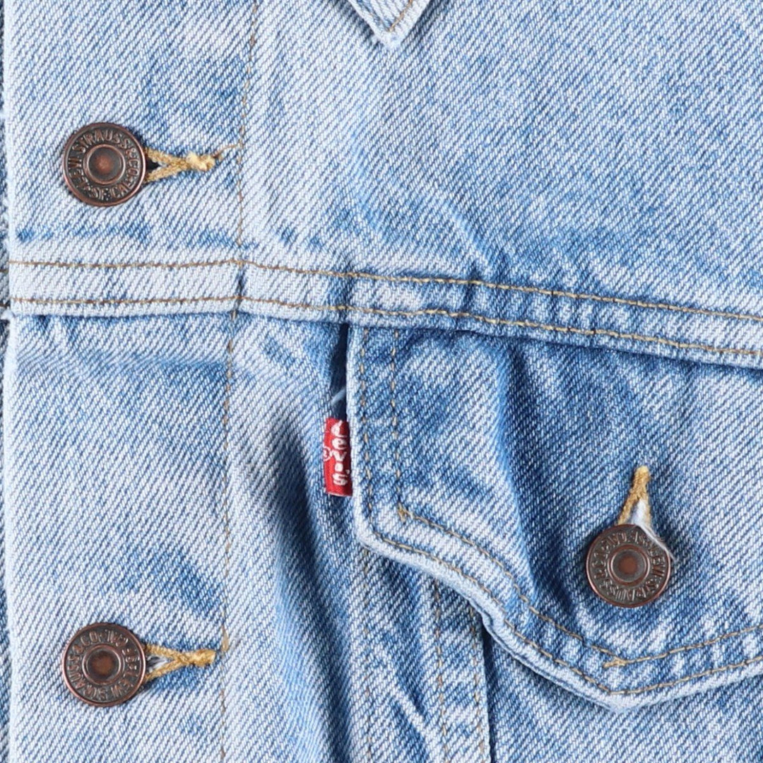80'S Levi's denim jacket, denim jacket, made in the USA, men's size M, vintage cotton blue type Vintage Second Hand