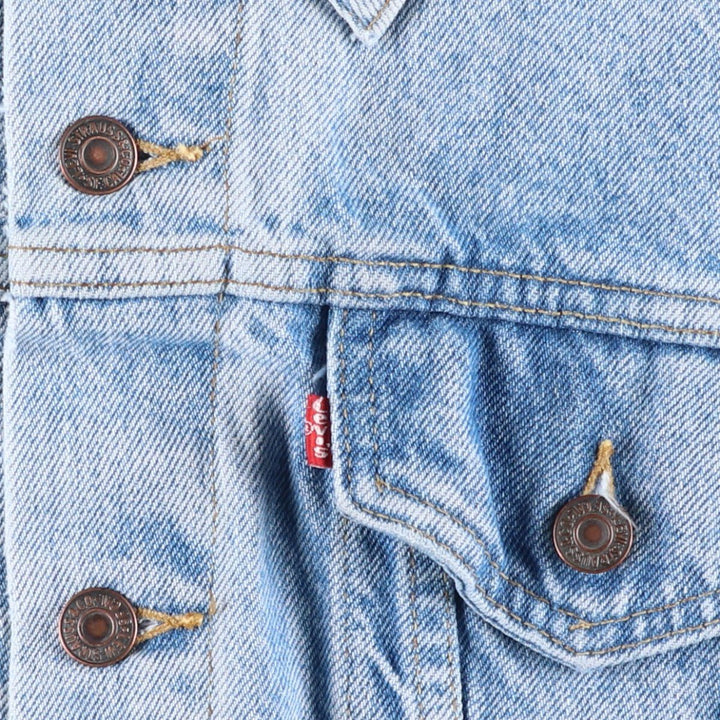 80'S Levi's denim jacket, denim jacket, made in the USA, men's size M, vintage cotton blue type Vintage Second Hand