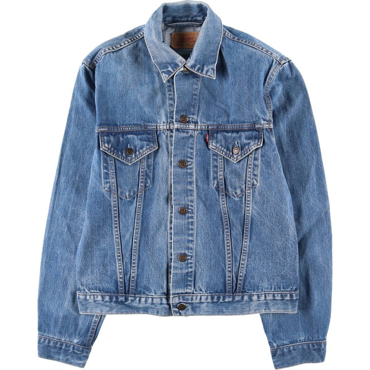 2000'S Levi's 70500 04 Euro Model Denim Jacket, Men's Size XL cotton blue type Vintage Second Hand