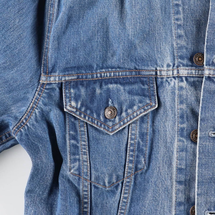 2000'S Levi's 70500 04 Euro Model Denim Jacket, Men's Size XL cotton blue type Vintage Second Hand