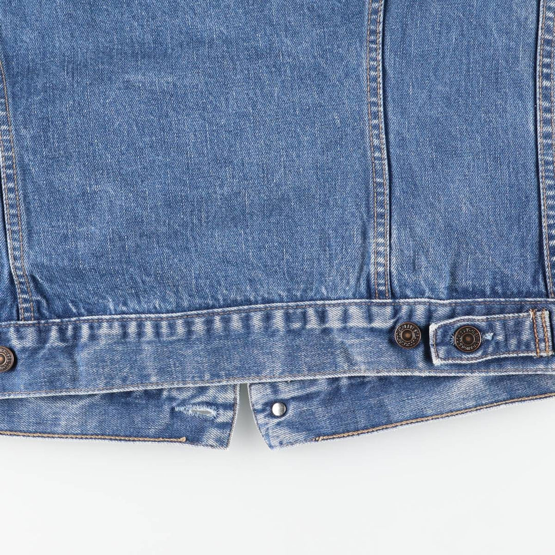 2000'S Levi's 70500 04 Euro Model Denim Jacket, Men's Size XL cotton blue type Vintage Second Hand