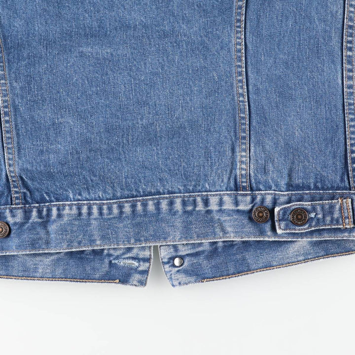 2000'S Levi's 70500 04 Euro Model Denim Jacket, Men's Size XL cotton blue type Vintage Second Hand
