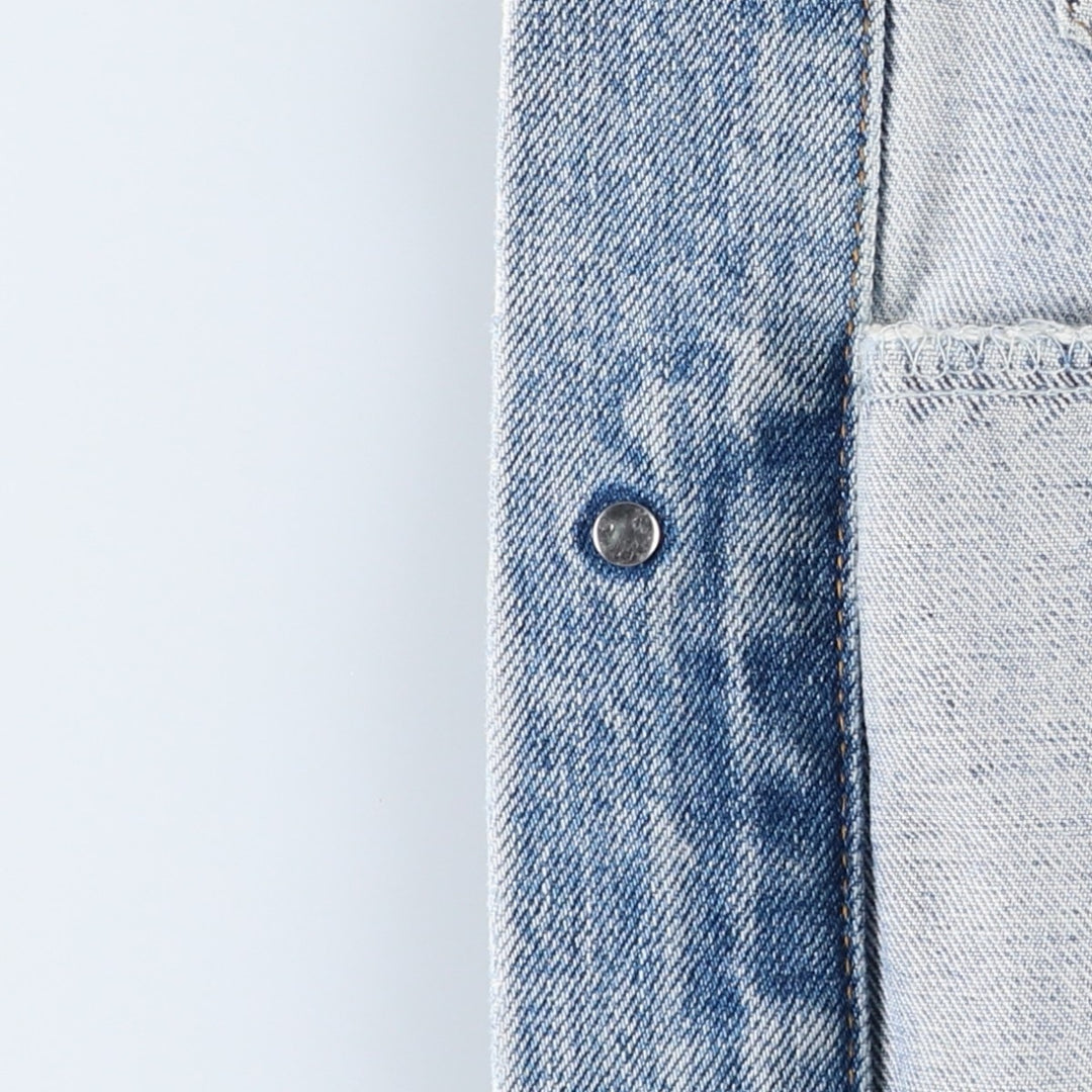 90'S Levi's 70503-0216 denim jacket, denim jacket, men's size L, vintage cotton blue type Vintage Second Hand