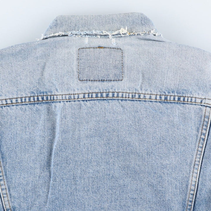 90'S Levi's 70503-0216 denim jacket, denim jacket, men's size L, vintage cotton blue type Vintage Second Hand