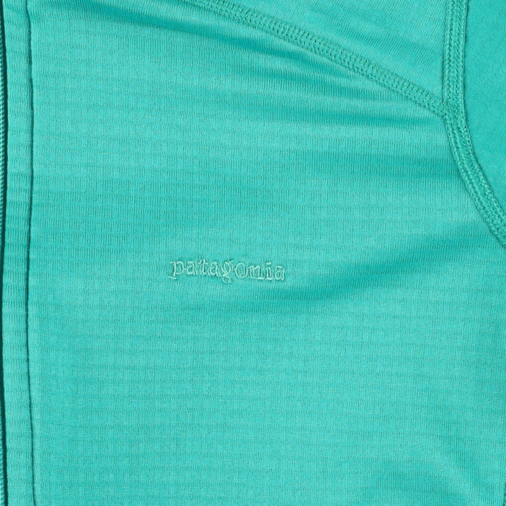 Patagonia Regulator R1 Fleece Jacket (40136FA11), Women's Size L polyester turquoise blue Vintage Second Hand