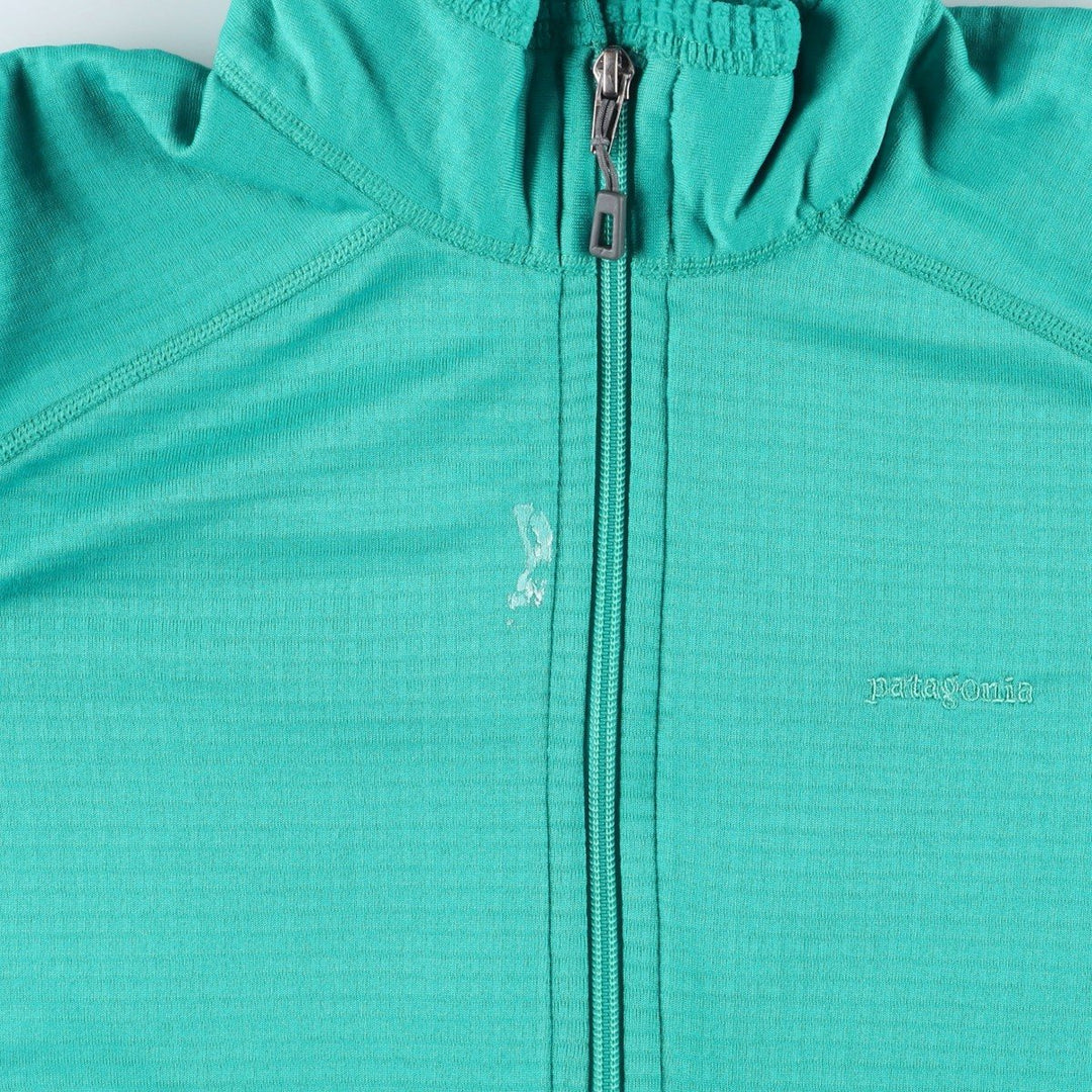 Patagonia Regulator R1 Fleece Jacket (40136FA11), Women's Size L polyester turquoise blue Vintage Second Hand