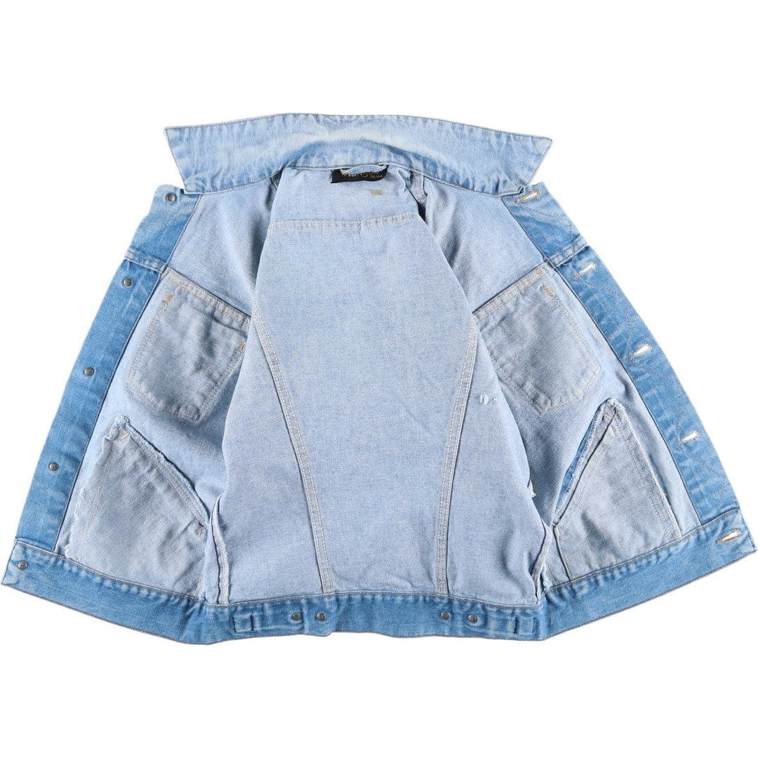 Vintage 1980'S Wrangler denim jacket, size XS, men's cotton blue type Vintage Second Hand