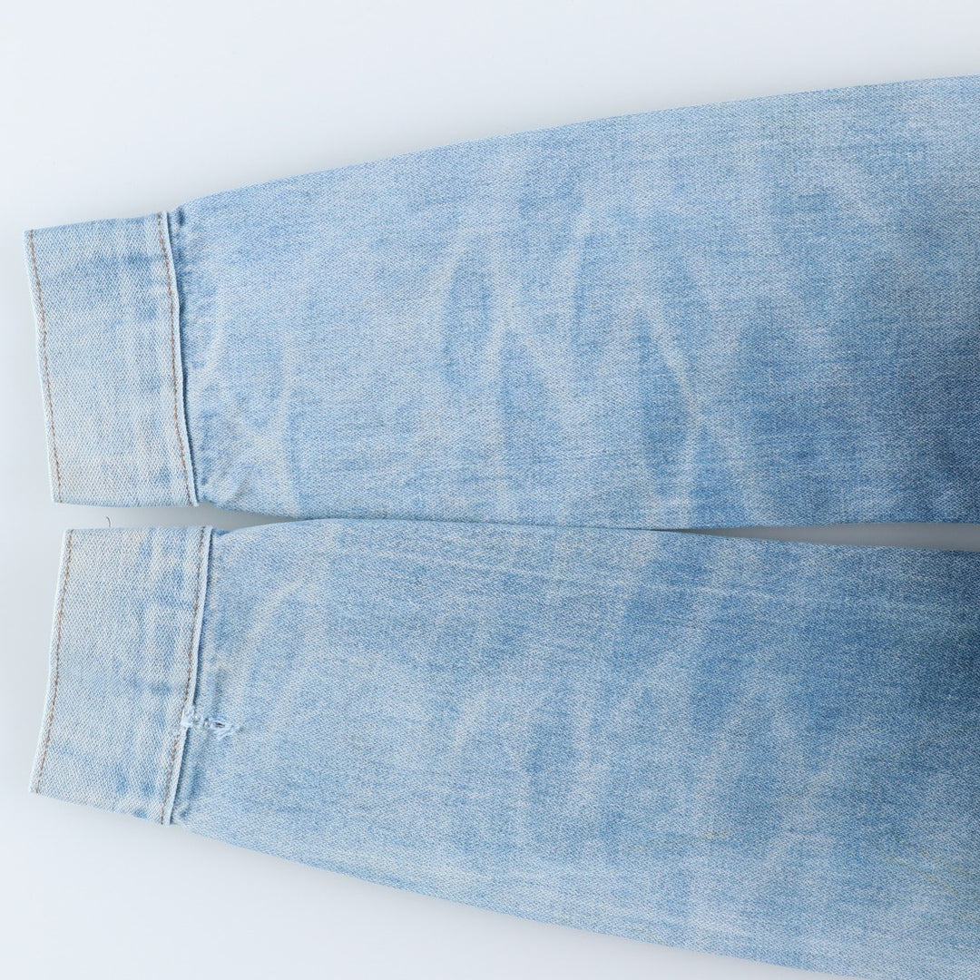 Vintage 1980'S Wrangler denim jacket, size XS, men's cotton blue type Vintage Second Hand