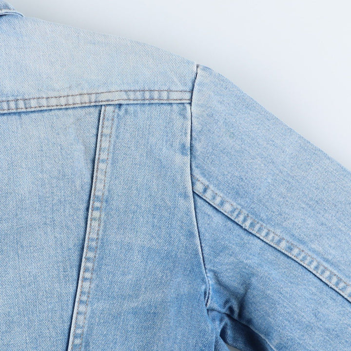 Vintage 1980'S Wrangler denim jacket, size XS, men's cotton blue type Vintage Second Hand