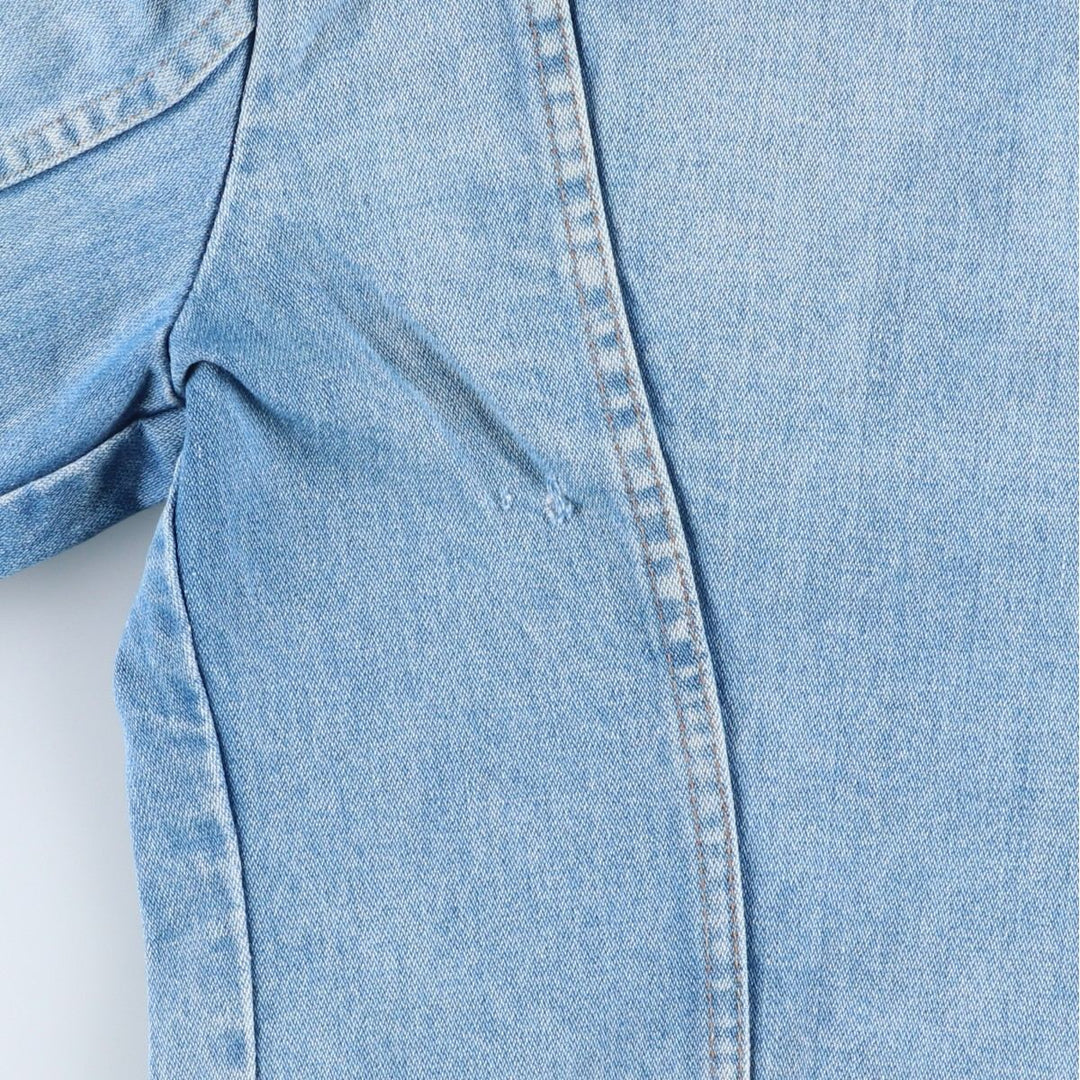 Vintage 1980'S Wrangler denim jacket, size XS, men's cotton blue type Vintage Second Hand
