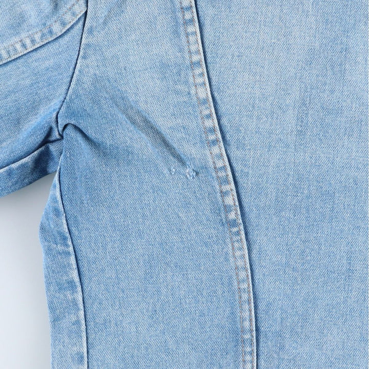 Vintage 1980'S Wrangler denim jacket, size XS, men's cotton blue type Vintage Second Hand