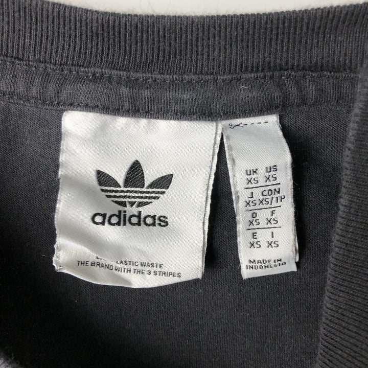 Adidas Originals One-Point Logo T-Shirt, Women's Size XS cotton black type Vintage Second Hand