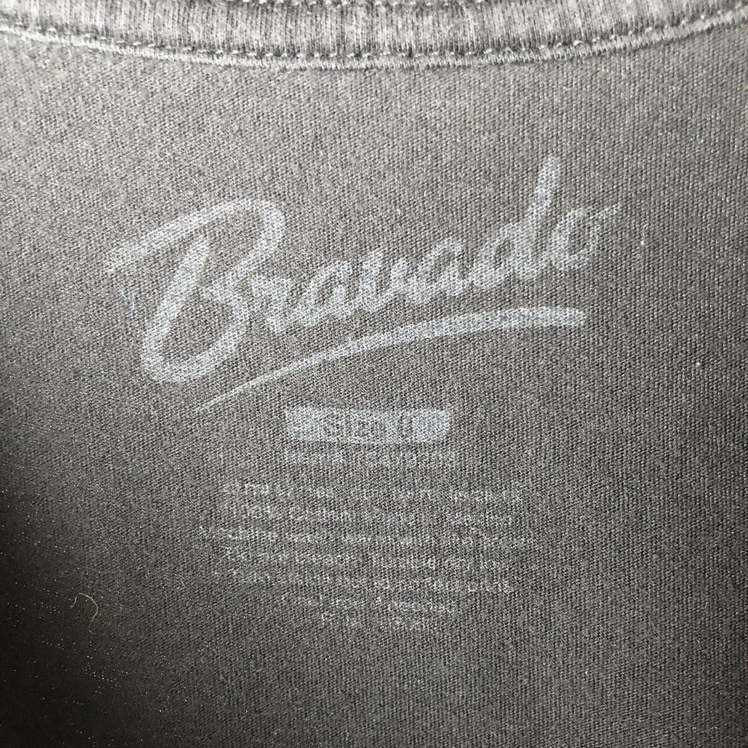 THE ROLLING STONES band T-shirt, women's size S cotton black type Vintage Second Hand