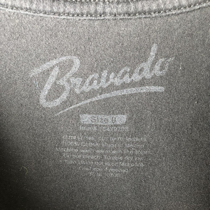 THE ROLLING STONES band T-shirt, women's size S cotton black type Vintage Second Hand