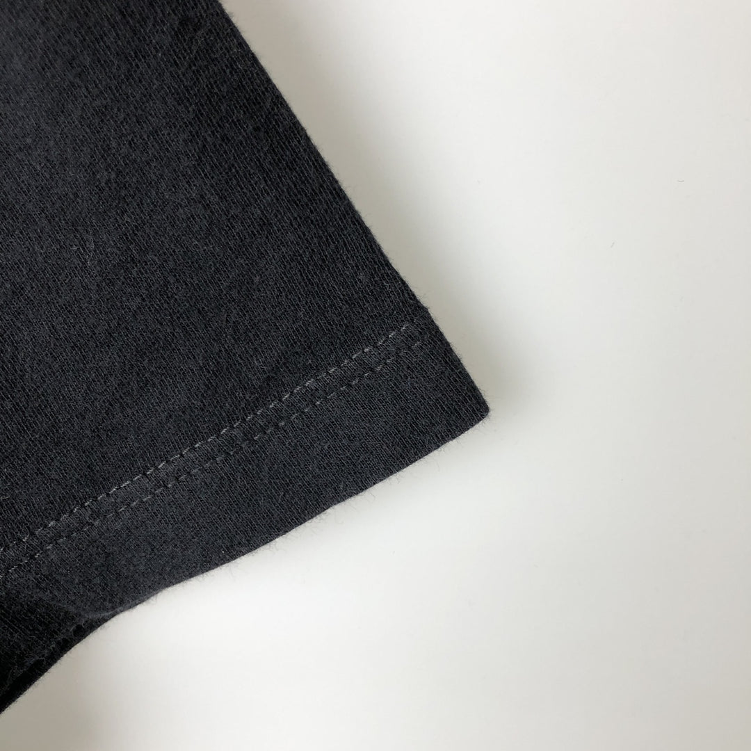 THE ROLLING STONES band T-shirt, women's size S cotton black type Vintage Second Hand