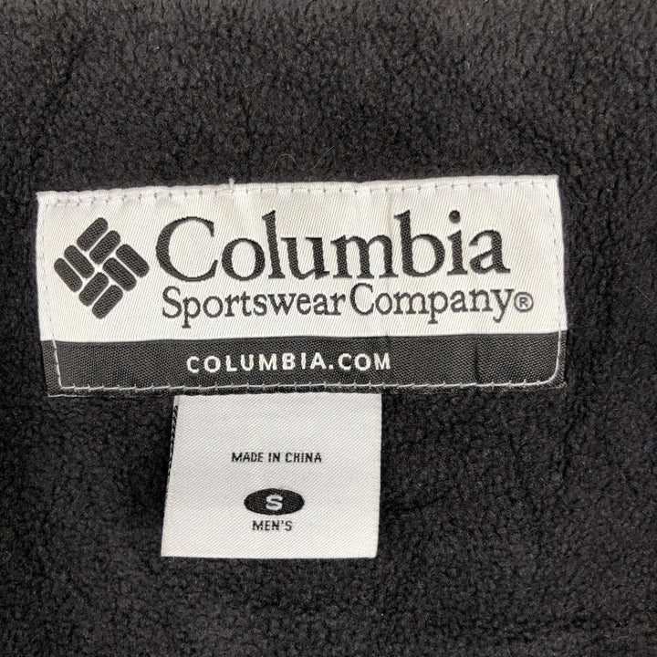 2000'S Columbia padded puffer jacket, men's size S Nylon Green type dark green Vintage Second Hand