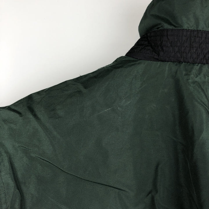 2000'S Columbia padded puffer jacket, men's size S Nylon Green type dark green Vintage Second Hand